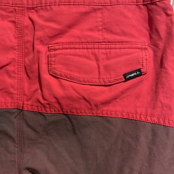 O'neill Men's Cargo Board Shorts Swim Trunks Beach Swimming Vacation Sz 31 - Picture 7 of 8